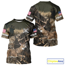 Load image into Gallery viewer, Whitetail Deer Hunting Shirt, Best Gifts for Deer Hunters, Hunting Hoodie For Men NHT351