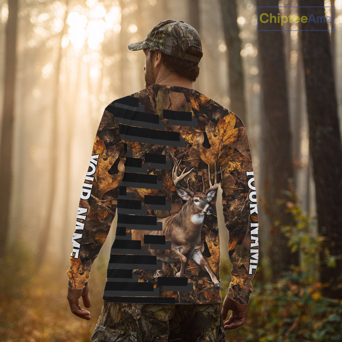 Deer Buck Hunting 3D All Over Printed Hoodie, Sweatshirt Hunting for Deer Hunter NHT353