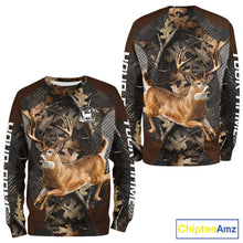 Load image into Gallery viewer, Whitetail Deer Jumping 3D All Over Print Shirts, Gift for Deer Hunters Men, Hunting Hoodie NHT355
