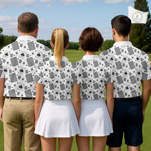 Load image into Gallery viewer, Personalized Poker Womens Golf Polo Shirt Funny Golf Top For Team, Golfer Gift For Womens NHT754