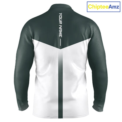 Personalized Golf Polo Shirt Custom Name Golf Club Polo For Men Golf Tournament Apparel|Green 
