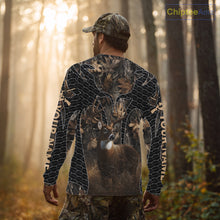 Load image into Gallery viewer, Hunting Camo Hoodie with Majestic Deer Print Outdoor Style, Deer Sweatshirts For Men NHT370