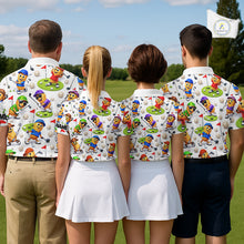 Load image into Gallery viewer, Peanut Golf Polo Shirt For Men, Funny Peanut Golf Shirt Cool Golf Apparel NHT563