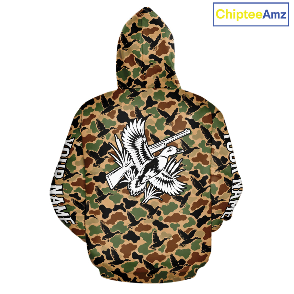Mallard Duck Hunting Shirt Custom Vintage Duck Camouflage Hunter Gift Apparel NHT1750