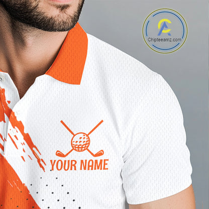 Personalized Turkey Golf Polo Shirt, Custom Thanksgiving Golf Shirt For Men NHT1409