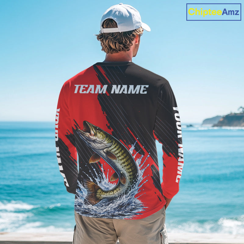 Musky Fishing Long Sleeve Tournament Shirts, Personalized Musky Fishing Jerseys NHT588