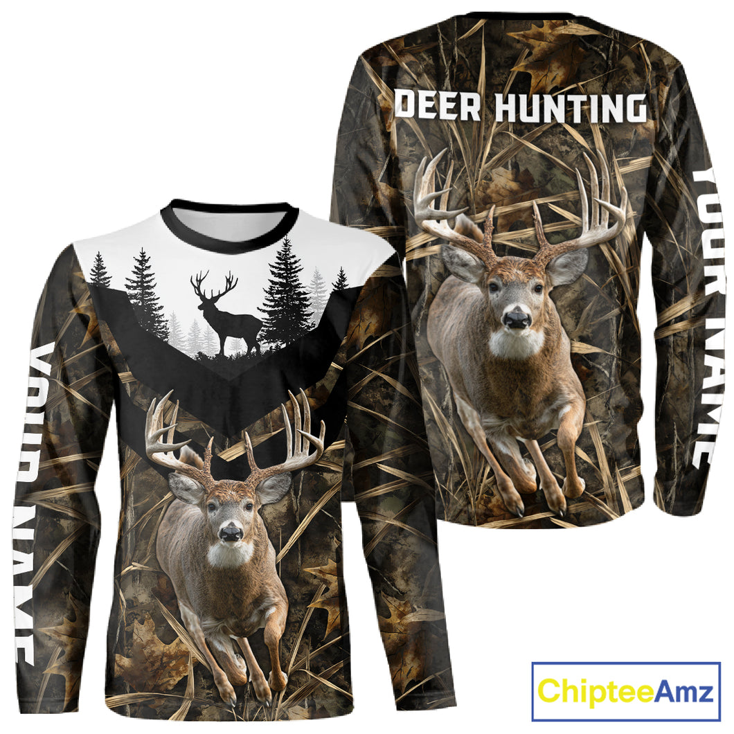 Deer Buck Custom Name 3D All Over Printed Shirts, Deer Hunting Shirt, Hunting Season NHT328