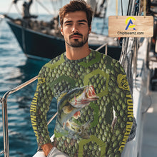 Load image into Gallery viewer, Custom Largemouth Bass Fishing Shirt, Largemouth Bass Fishing Jerseys NHT378