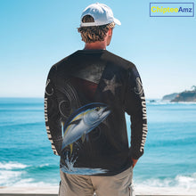 Load image into Gallery viewer, Personalized Texas Tuna Fishing Shirt – Custom Name Angler Apparel For Fishermen