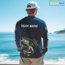 Load image into Gallery viewer, Custom Walleye Fishing Jersey Personalized Long Sleeve Shirt For Men