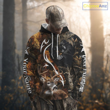 Load image into Gallery viewer, Deer Hunting Bow Grim Reaper Camouflage Shirts for Deer Hunters, Bow Hunting Shirts NHT317