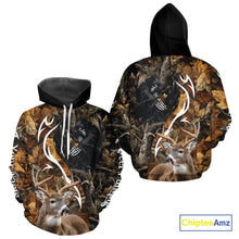 Load image into Gallery viewer, Deer Hunting Bow Grim Reaper Camouflage Shirts for Deer Hunters, Bow Hunting Shirts NHT317