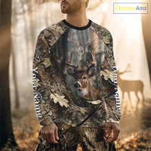 Load image into Gallery viewer, Deer Skull Hunting Camo Forest 3D All Over Printed Shirt, Personalized Hunting Shirt NHT274