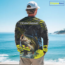 Load image into Gallery viewer, Personalized Largemouth Bass Fishing Jerseys For Fishing Team, Fishing Gift For Men NHT520