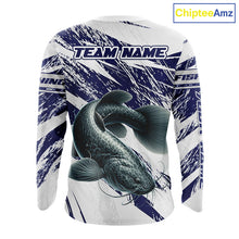 Load image into Gallery viewer, Catfish Custom Fishing Shirts Long Sleeve For Men , Catfish Fishing Tournament Apparel NHT521