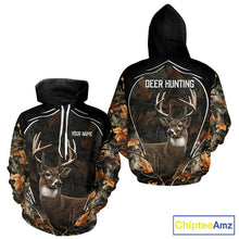 Load image into Gallery viewer, Deer Hunting Custom Name Camouflage Hunting Clothes, Deer Hunting Outfit NHT304