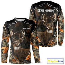 Load image into Gallery viewer, Deer Hunting Custom Name Camouflage Hunting Clothes, Deer Hunting Outfit NHT304