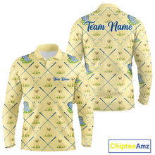 Load image into Gallery viewer, Funny Yellow Labrador Golf Polo Shirt For Team, Men’S Polo Shirt For Golf Lovers NHT564