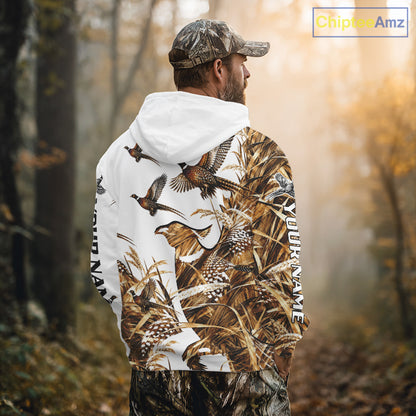 Upland Bird Pheasant Hunting Shirt Custom Wildlife Hunter Gift Performance Appare NHT1753