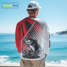 Load image into Gallery viewer, Largemouth Bass Fishing Customize Name All Over Printed Shirts Personalized Fishing Gift NHT381