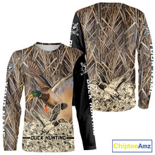 Load image into Gallery viewer, Best Mallard Duck Hunting Shirts, Customized Name All Over Print Shirts For Hunters NHT272