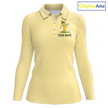 Load image into Gallery viewer, Funny Banana Womens Golf Polo Shirt, Custom Golf Polo For Women, Golf Jersey For Golf Lovers NHT906