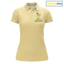 Load image into Gallery viewer, Funny Banana Womens Golf Polo Shirt, Custom Golf Polo For Women, Golf Jersey For Golf Lovers NHT906