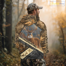 Load image into Gallery viewer, Deer Buck Custom Name 3D All Over Printed Shirts, Best Deer Hunting Season NHT372