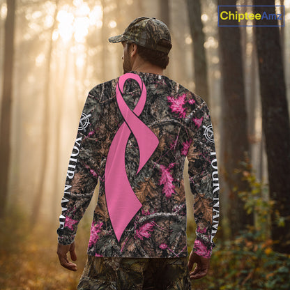 Hunting Season Shirt 3D Design Breast Cancer Awareness Custom Hunting Gift, Hunting Shirt NHT1618