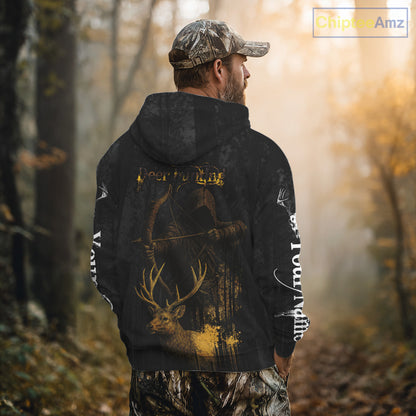 Best Deer Hunting Shirt Black Camo Grim Reaper Custom Name Best Gift Ideas For Hunter NHT20