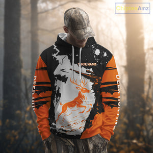 Best Deer Hunting Clothes Custom Name Hunting Shirt For Men | 3D Full Print Hunting Clothes NHT59