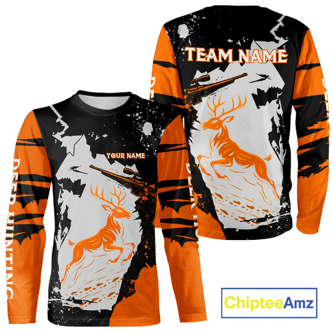 Best Deer Hunting Clothes Custom Name Hunting Shirt For Men | 3D Full Print Hunting Clothes NHT59