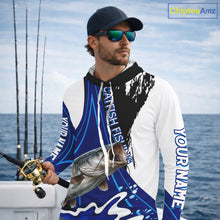 Load image into Gallery viewer, Catfish Fishing Jersey Personalized Name Hooded Fishing Shirt, Angler Tournament Fishing Apparel NHT869