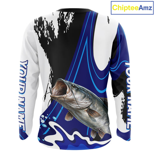 Catfish Fishing Jersey Personalized Name Fishing Shirt, Angler Tournament Fishing Apparel NHT869