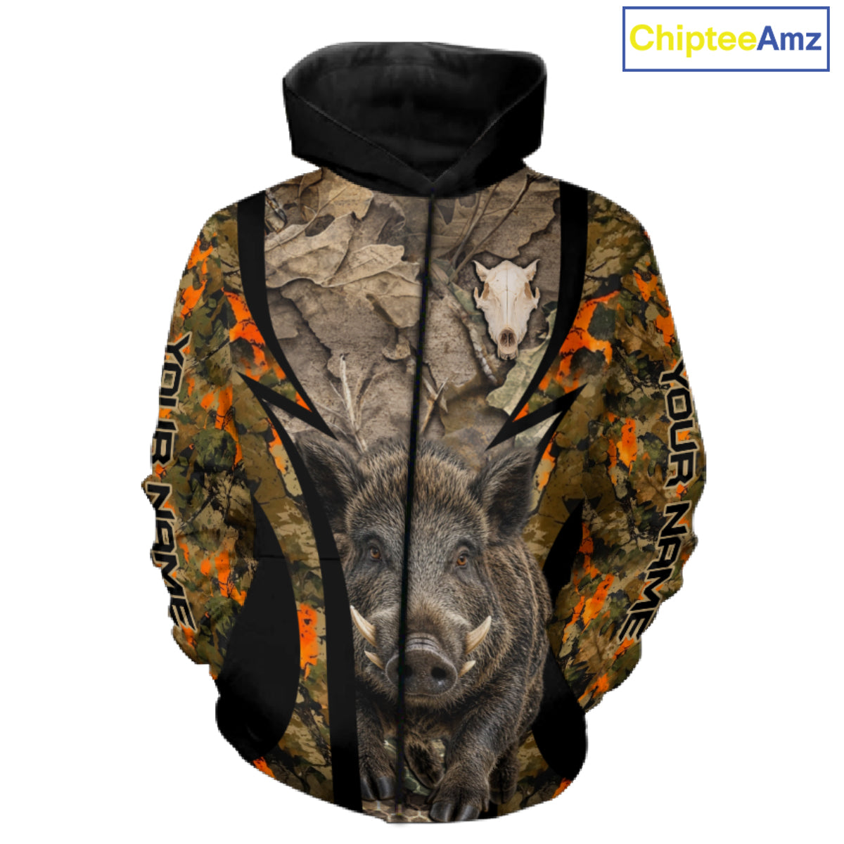 Timber Camouflage Boar Hunting Shirt Custom Hunter Outdoor Sports Performance, Hunting Gift NHT1743