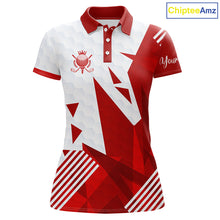 Load image into Gallery viewer, Personalized Golf Shirt For Mom – Custom Name &amp; Team Name Polo, Mother’s Day Gift For Golfer NHT670