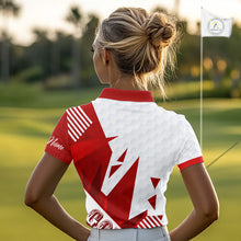 Load image into Gallery viewer, Personalized Golf Shirt For Mom – Custom Name &amp; Team Name Polo, Mother’s Day Gift For Golfer NHT670