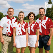 Load image into Gallery viewer, Personalized Golf Shirt For Mom – Custom Name &amp; Team Name Polo, Mother’s Day Gift For Golfer NHT670