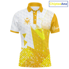 Load image into Gallery viewer, Personalized Golf Shirt Beer Style – Custom Name Polo, Gift For Dad, Golfer Gift Idea NHT672