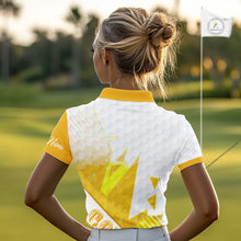 Load image into Gallery viewer, Personalized Womens Golf Shirt Beer Style – Custom Name Polo, Gift For Mom, Golfer Gift Idea NHT672
