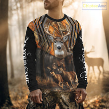 Load image into Gallery viewer, Whitetail Deer Forest Camo Hoodie – 3D All Over Print for Hunters NHT333