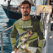 Load image into Gallery viewer, Walleye Fishing Custom Performance Fishing Shirts, Walleye Fishing Jerseys For Men NHT500