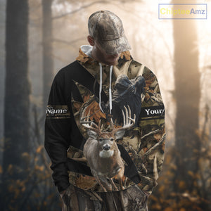 Custom Camo Deer Shed 3D Animal Deer Hunting Shirt Best Hunting Clothes For Season NHT220