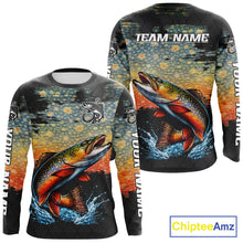 Load image into Gallery viewer, Brook Trout Fishing Shirt Long Sleeve Custom Fishing Jerseys, Trout Fishing Shirts NHT417