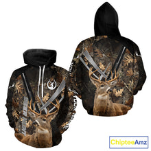 Load image into Gallery viewer, Whitetail Deer Hunting 3D All Over Printed Hoodie, Sweatshirt Hunting for Men NBT315
