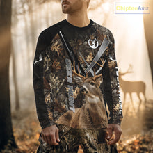 Load image into Gallery viewer, Whitetail Deer Hunting 3D All Over Printed Hoodie, Sweatshirt Hunting for Men NBT315