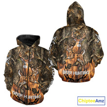 Load image into Gallery viewer, Deer Hunting Custom Name 3D All Over Printed Shirts, Deer Hunting Hoodie, Hunting Season NBT317