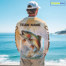 Load image into Gallery viewer, Rainbow Trout Fishing Jerseys For Fishing Team, Trout Fishing Shirts Long Sleeve NBT412