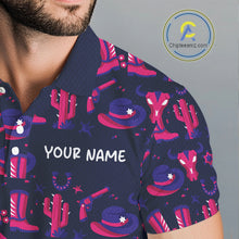 Load image into Gallery viewer, Mens Funny Cowgirl Golf Polo Shirts Golf Outfits, Personalized Golf Gifts NBT484