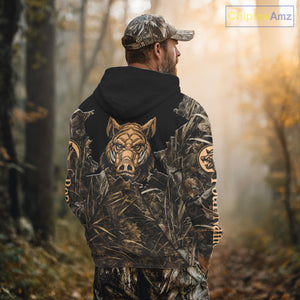 Best Wild Boar Hunting Camouflage Hunting Clothes, Boar Hunting Outfit, Hunting Gifts NBT161
